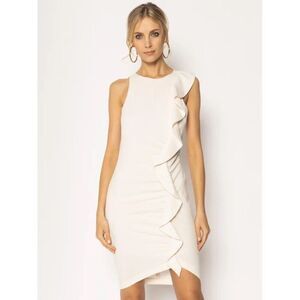 NWT- Pinko Bebyblade fluid crepe dress - Size 42